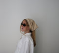 Burgundy Butter Cotton Scarf