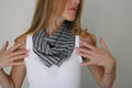 Espresso Sky Silk Scarf