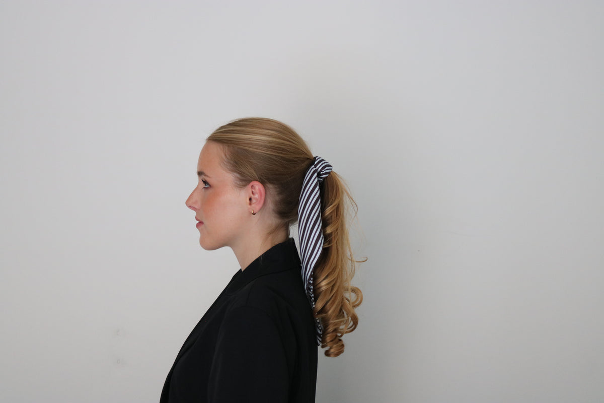 Espresso Sky Silk Scarf